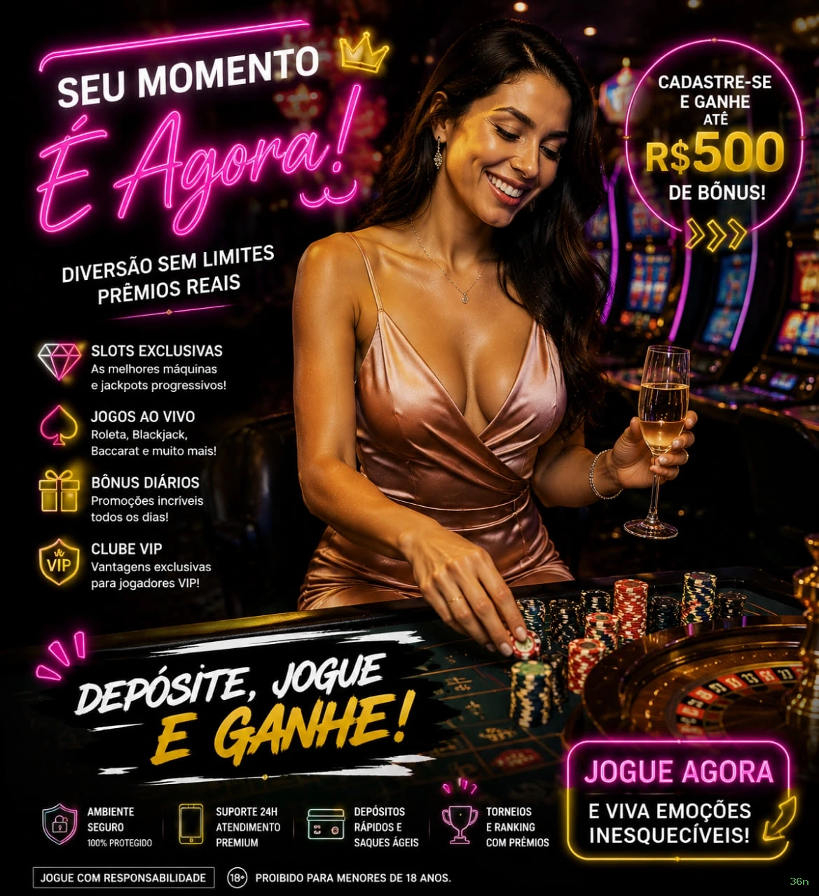 Plataforma 36n - cassino e apostas